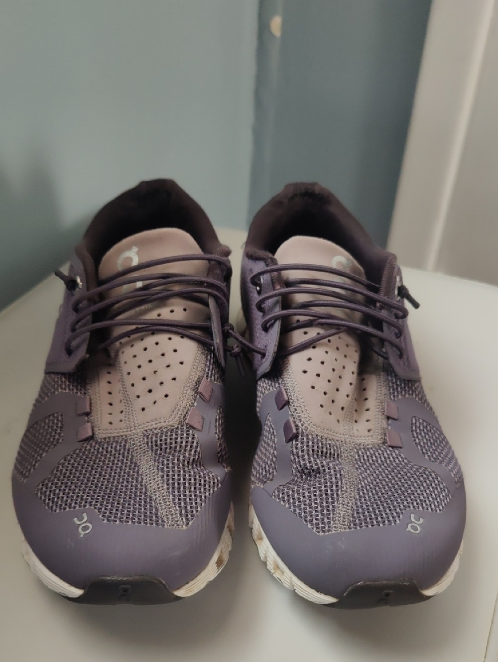 On Running Purple and Light Mauve Women's Sneakers